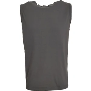 Raf Coll Unisex Basic Kapşonlu Kolsuz Füme T-shirt