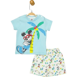 Mickey Mouse Lisanslı Şortlu Takım 17251