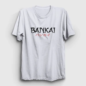 Unisex Beyaz Bankai Anime Bleach T-Shirt