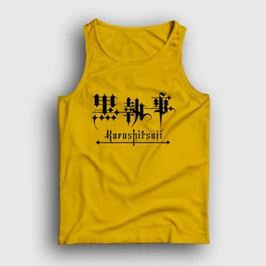 Unisex Sarı Logo Anime Kuroshitsuji Atlet
