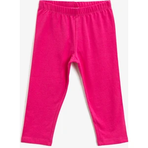 Kız Çocuk Pamuklu Basic Tayt