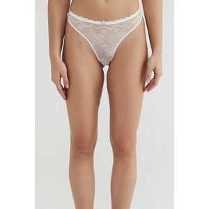 Beyaz Viva  String Külot