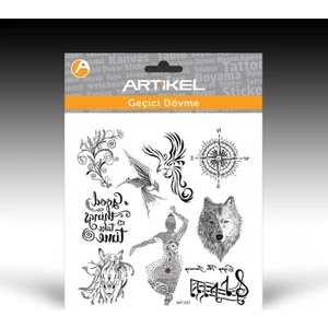 Artikel Etnik Dövme 15,5 x 16 cm