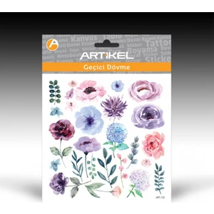 Artikel ART-123 Geçici Dövme 15,5 x 15,5 cm Geçici Tattoo