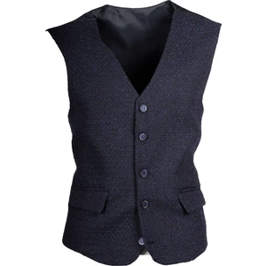Lacivert Slim Fit Yelek