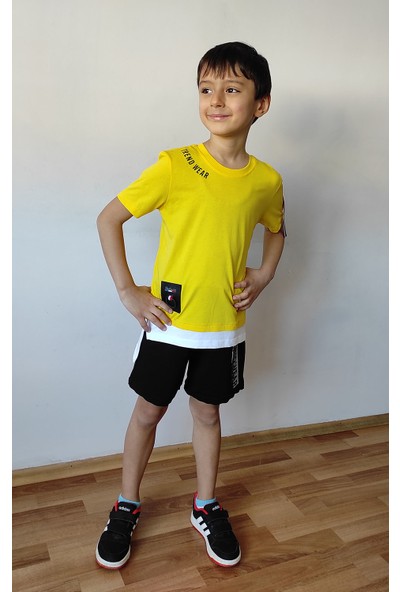 Sercino Erkek Çocuk Tişört Şort 2li Takım 10029