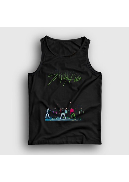 Unisex Siyah Street Stray Kids Atlet