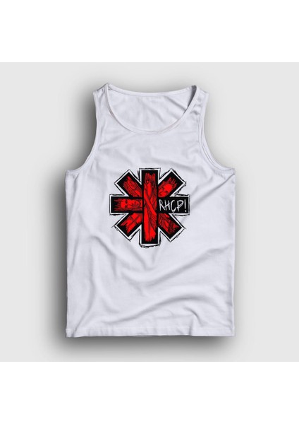 Unisex Beyaz Rhcp Red Hot Chili Peppers Atlet