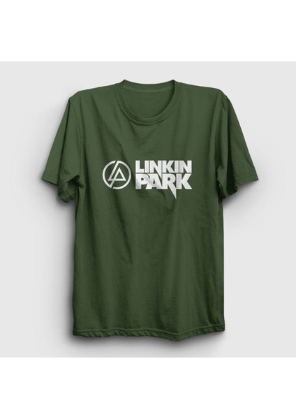 Unisex Haki Logo V2 Linkin Park T-Shirt