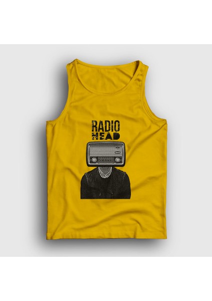 Unisex Sarı Radio Radiohead Atlet