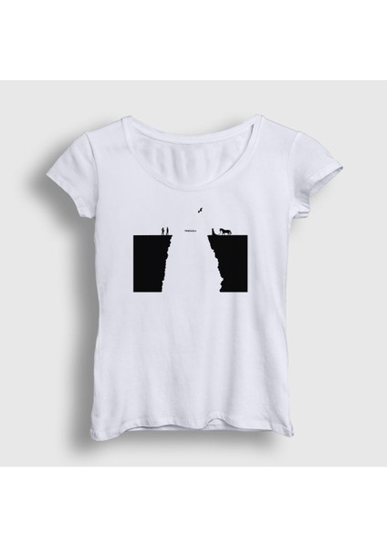 Kadın Beyaz Trench V3 Twenty One Pilots T-Shirt