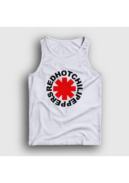 Unisex Beyaz Logo Red Hot Chili Peppers Atlet