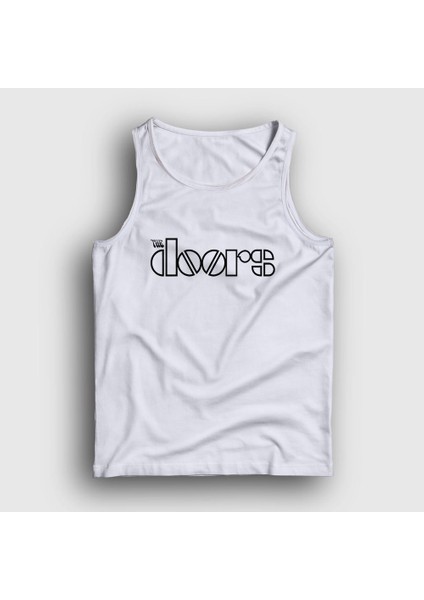 Unisex Beyaz Logo The Doors Atlet