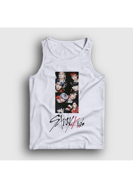 Unisex Beyaz Members Stray Kids Atlet