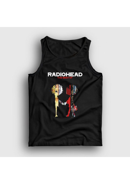 Unisex Siyah Best Radiohead Atlet