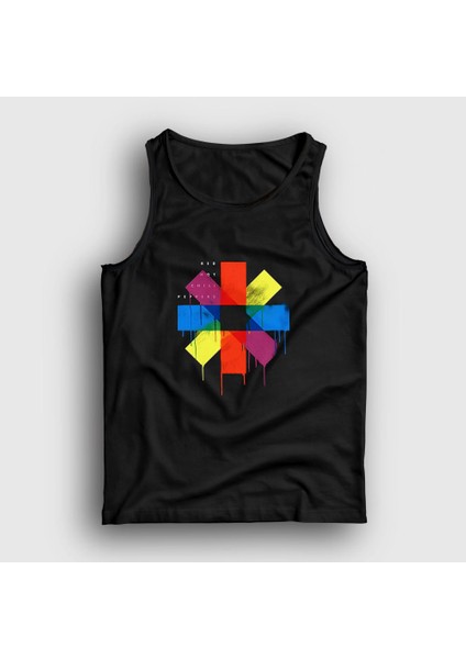 Unisex Siyah Colors Red Hot Chili Peppers Atlet