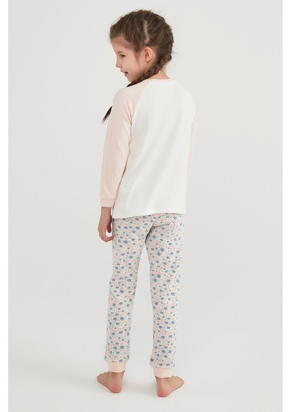 Çok Renkli Kız Çocuk Enjoy Termal Ls 2li Pijama Takımı
