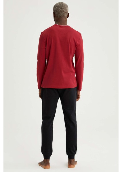 Slim Fit Basic Pamuklu Pijama Takım T9027AZ21SP modelleri