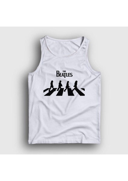 Unisex Beyaz Abbey Road The Beatles Atlet