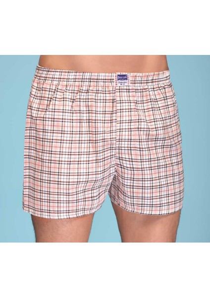 1052 Erkek Boxer Poplin 6'lı