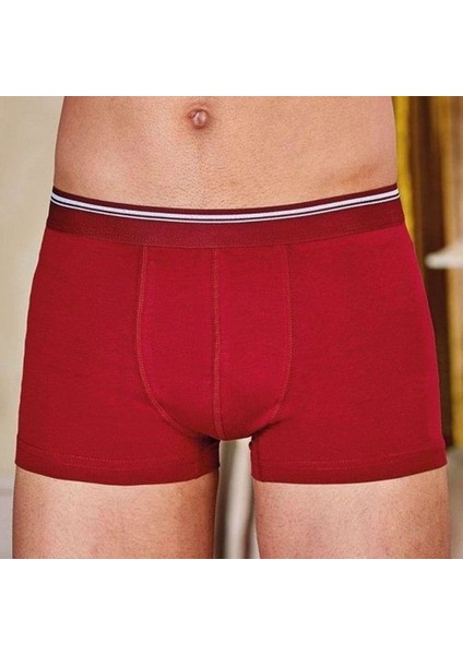 1097 Erkek Likralı Esnek Boxer 3'lü