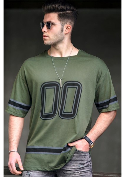 Haki Erkek Tişört 4974