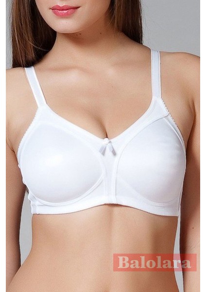 1910 Balensiz (Telsiz) Toparlayıcı Sütyen Beyaz