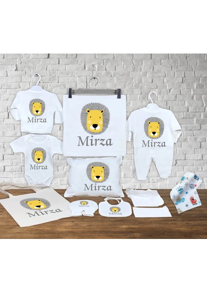 Bebeğinizin Ismine Özel Hazırlanan 13 Parça Hastane Çıkışı Seti