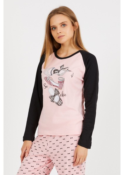 Baskılı Pijama Takım