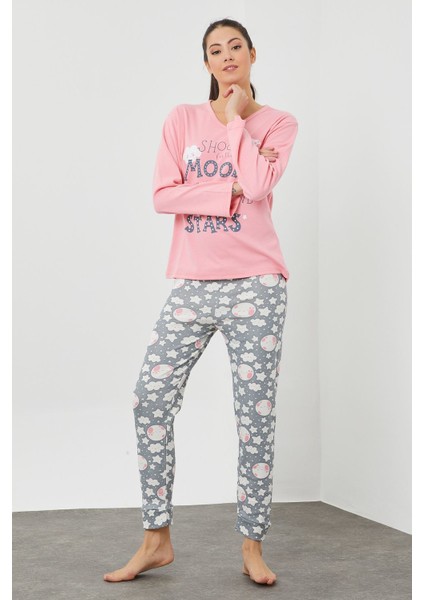 Baskılı Pijama Takım