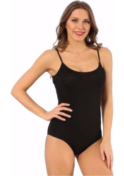 6001 Kadın Ip Askılı Çıtçıtlı Body 3 Adet