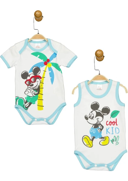 Mickey Mouse Lisanslı 2'li Body 17247