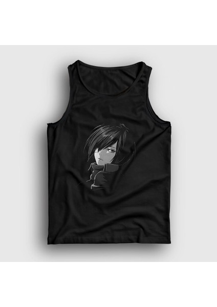 Unisex Siyah Mikasa V2 Anime Attack On Titan Atlet