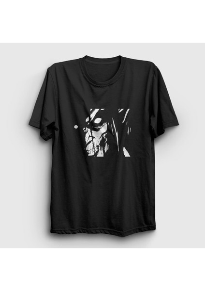 Unisex Siyah Rage Anime Attack On Titan T-Shirt
