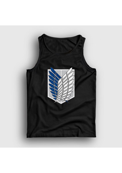 Unisex Siyah Scout Anime Attack On Titan Atlet