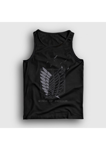 Unisex Siyah Survey Anime Attack On Titan Atlet