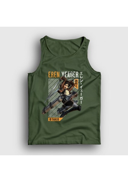 Unisex Haki Eren Fan Anime Attack On Titan Atlet