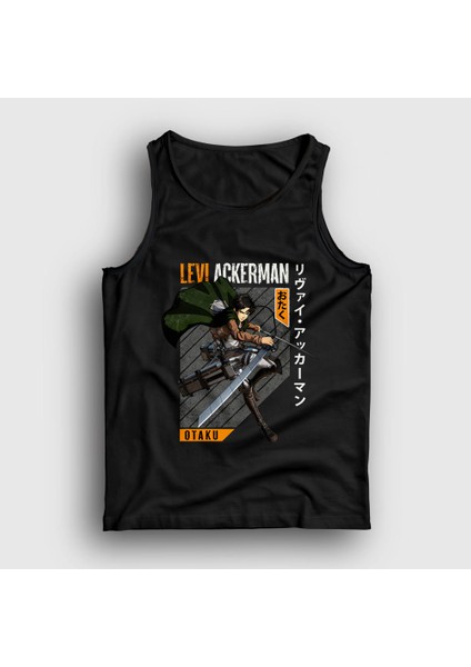 Unisex Siyah Levi Fan Anime Attack On Titan Atlet