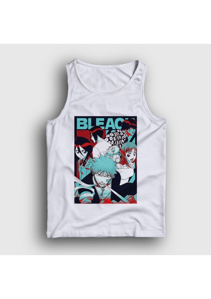 Unisex Beyaz Poster Anime Bleach Atlet