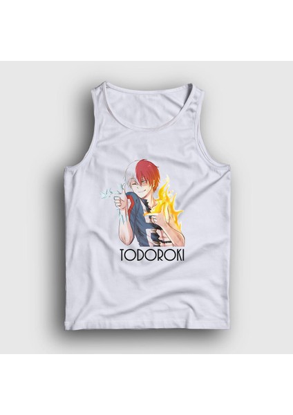 Unisex Beyaz Shoto Anime Boku No Hero Academia Atlet