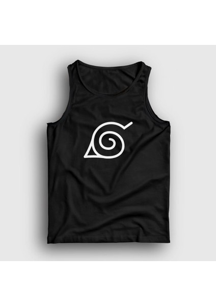 Unisex Siyah Konoha Anime Naruto Atlet