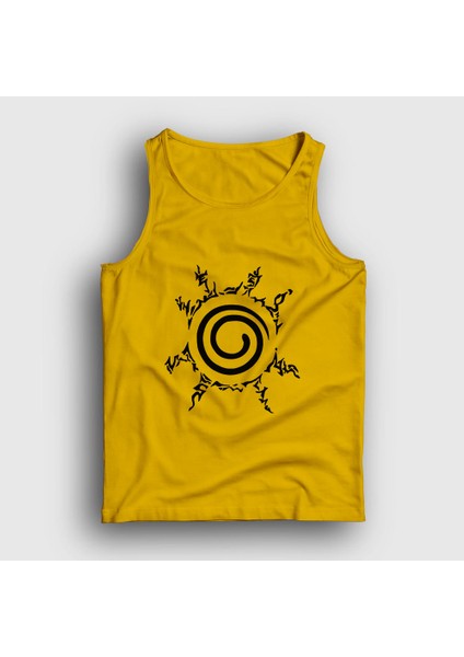 Unisex Sarı Seal Anime Naruto Atlet