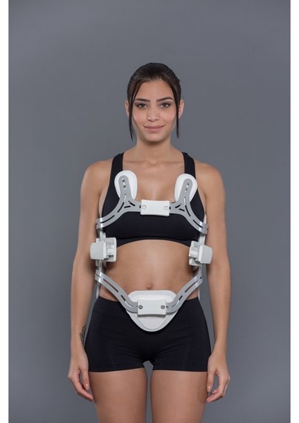 Orx-K 526 Hiperekstansiyon Korse (4 Nokta)(Omurganın Hiperekstansiyon Pozisyonunu Stabilize Eder.)