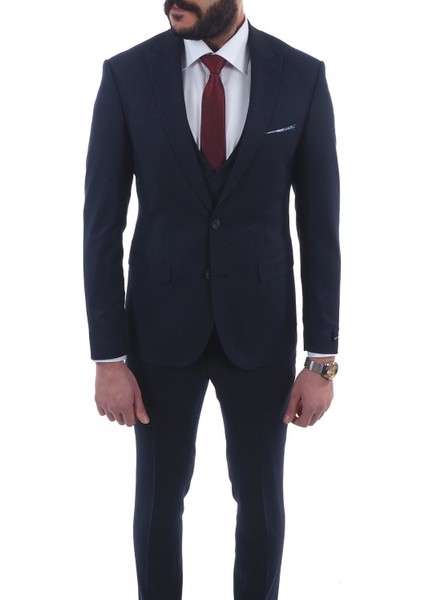 Slimfit Yelekli Drop 6 Takım
