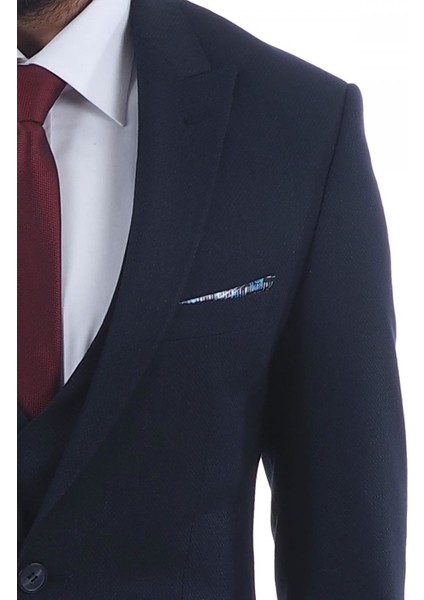 Slimfit Yelekli Drop 6 Takım