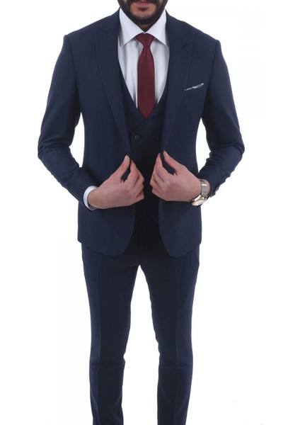 Slimfit Yelekli Drop 6 Takım