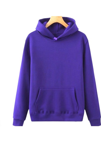 Kapüşonlu 3 Iplik Kalın Outdoor Içi Komple Polar Erkek Hoodie Sweatshirt