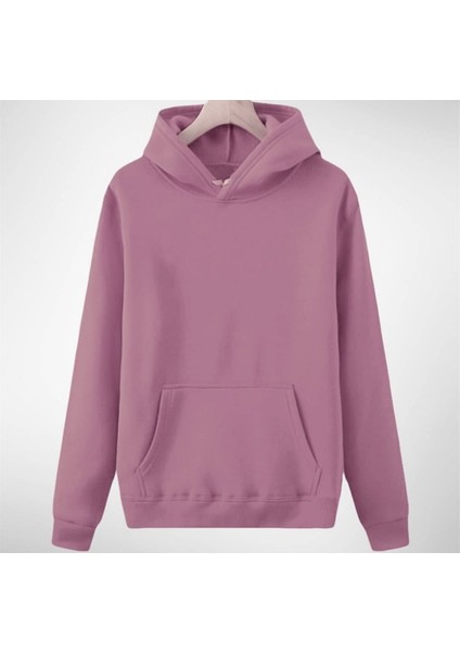 Beyaz Kapüşonlu Tam Kışlık Oversize Pamuk Outdoor Erkek Hoodie