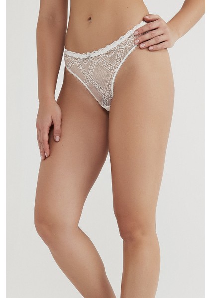 Beyaz Viva String Külot fiyatları