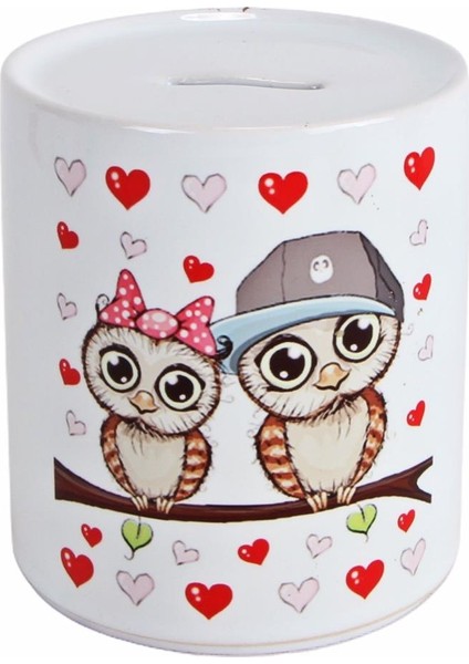 Best Friends Baykuş Puf Yastık Baykuş Ahşap Kutulu Kupa Baykuş Seramik Kumbara Set fiyatları